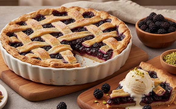 Böğürtlenli Turta Tarifi