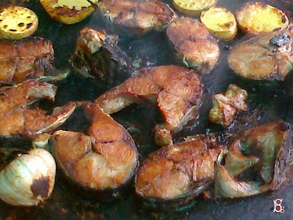 Granit Üzerinde Palamut Izgara