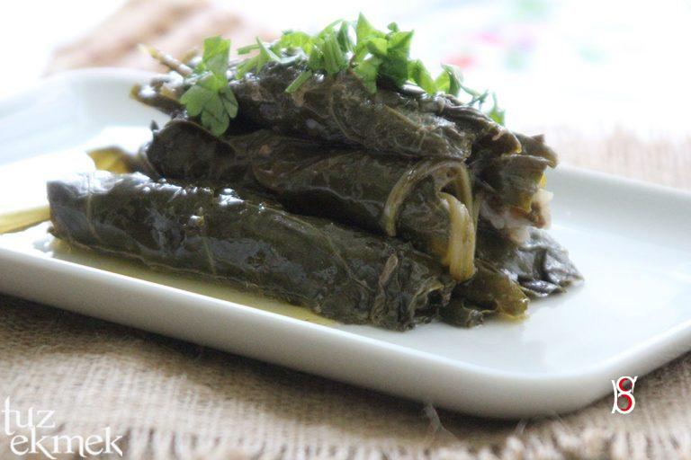 Etli Pancar (Karalahana) Sarması