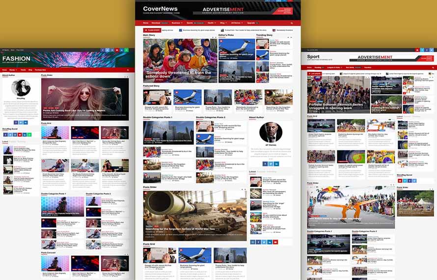 WordPress Haber Teması: CoverNews Ücretsiz