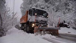 Giresun’da 268 Köy Yolu Kardan Kapalı