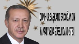 Cumhurbaşkanı Erdoğan’ın kampanyasına Giresun’dan destek!