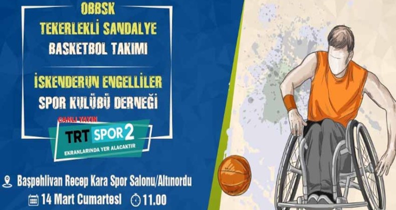 Bedensel Engelliler Maçı TRT Spor 2’den Canlı Yayınlanacak