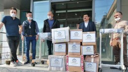 İstanbul’dan Şebinkarahisar’a solunum cihazı desteği