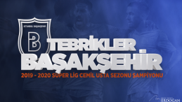 Medipol Başakşehir Futbol Kulübü Şampiyon