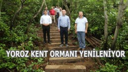 Yoroz Kent Ormanı Yenileniyor