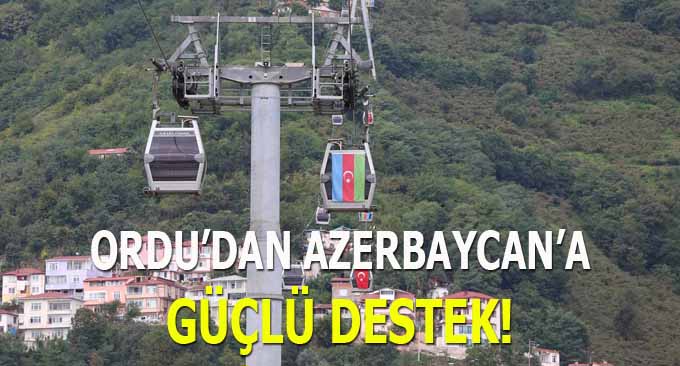 Ordu’dan Azerbaycan’a Güçlü Destek!