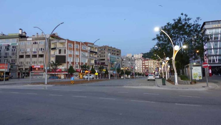 Giresun’da Sokaklar Boş Kaldı!