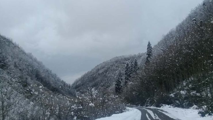 Karadeniz’de Yükseklere Kar Yağdı!