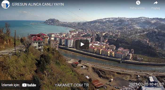Giresun Kalesi Canlı Yayın