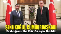 Şenlikoğlu, Cumhurbaşkanı Erdoğan İle Bir Araya Geldi