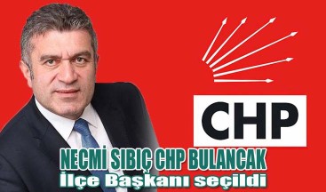 Sıbıç CHP Bulancak İlçe Başkanı seçildi