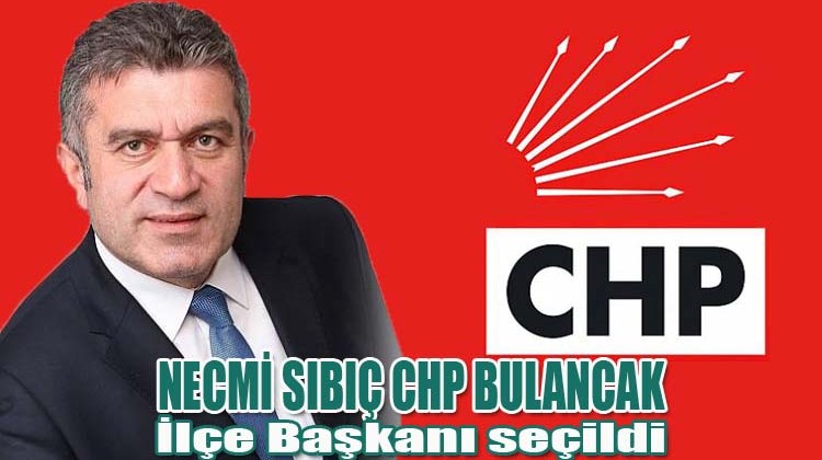 Sıbıç CHP Bulancak İlçe Başkanı seçildi