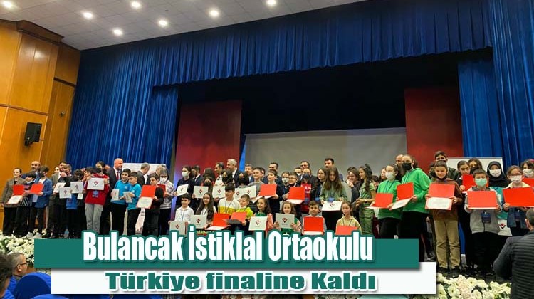 Bulancak İstiklal Ortaokulu Türkiye finaline Kaldı