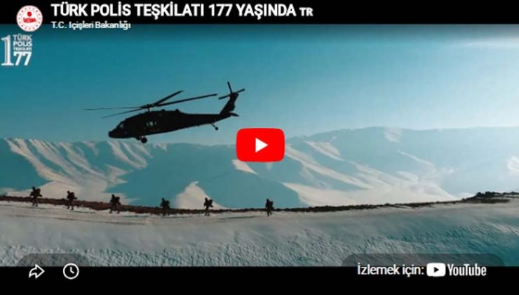 Türk Polis Teşkilatı 177 Yaşında
