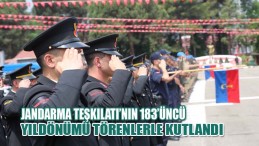 Jandarma Teşkilatı’nın 183’üncü Yıldönümü Törenlerle Kutlandı