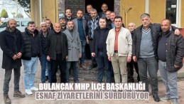 Bulancak MHP İlçe Başkanlığı Esnaf Ziyaretlerini Sürdürüyor