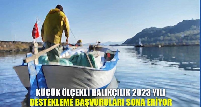 Küçük Ölçekli Balıkçılık 2023 Yılı Destekleme Başvuruları Sona Eriyor