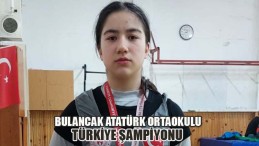 Bulancak Atatürk Ortaokulu Türkiye Şampiyonu