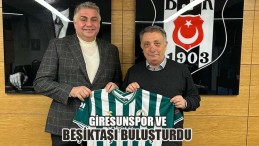 Giresunspor ve Beşiktaşı Buluşturdu