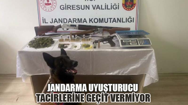 Jandarma Uyuşturucu Tacirlerine Geçit Vermiyor