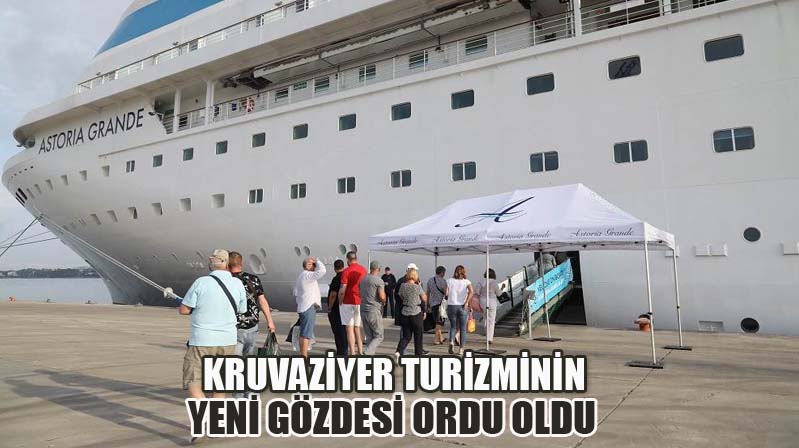 Kruvaziyer Turizminin Yeni Gözdesi Ordu Oldu