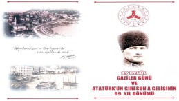 Atatürk’ün Giresun’a Gelişinin 99. Yıl Dönümü Programı Belli Oldu