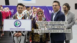 Giresun Üniversitesi Türk Halk Oyunları Topluluğu Dereceye Girdi