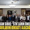 Başkan Sıbıç: “STK’ların öneri ve uyarılarını dikkate alacağız”