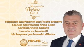 Sıbıç: “Ramazan Bayramımız huzur ve bereketimiz olsun”