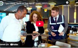 Fiyat Etiketi “Tarife ve fiyat listesi” KAMU SPOTU