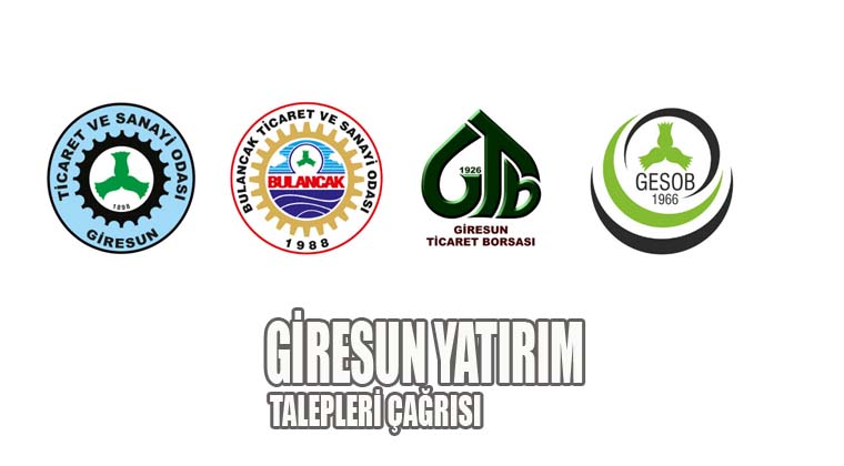 Giresun Yatırım Talepleri Çağrısı