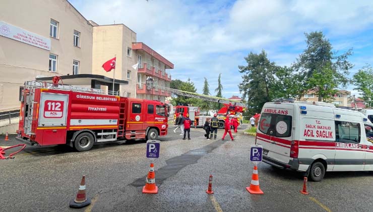 Ali Menekşe Göğüs Hastanesi’nde Yangın Tatbikatı Yapıldı