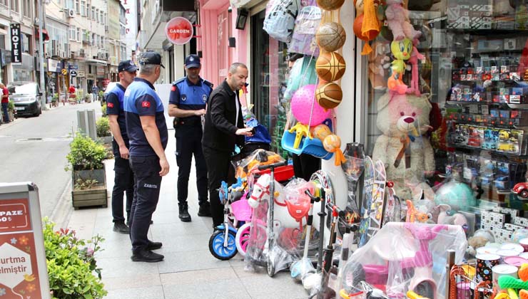 Kaldırım İşgallerine Karşı Kapsamlı Bir Denetimler Başladı