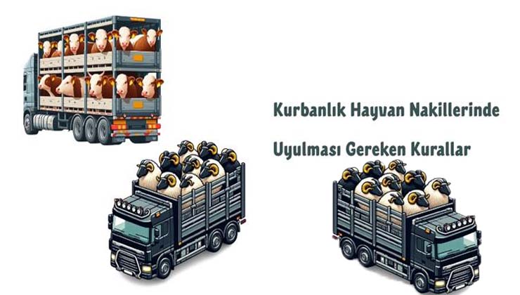 Kurbanlık Hayvan Nakillerinde Uyulması Gereken Kurallar