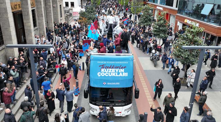Trabzon, Şampiyonları Bağrına Bastı
