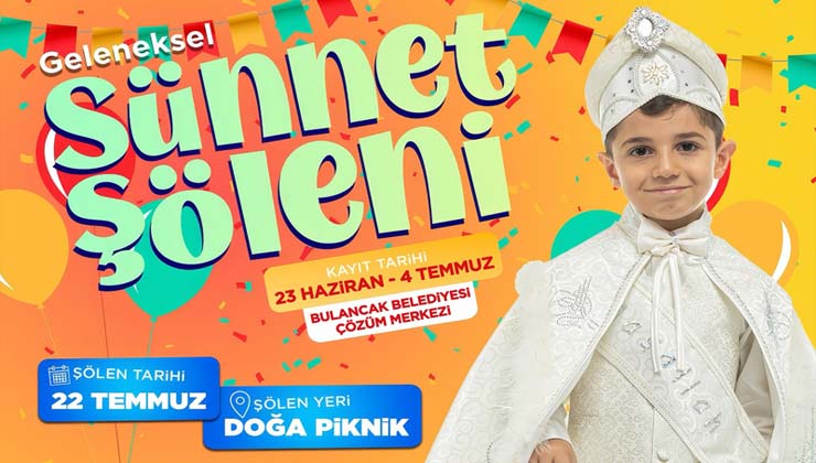 Geleneksel Sünnet Şöleni Başlıyor