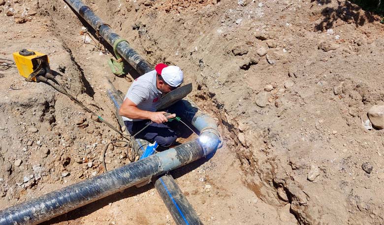 Yeni İçme Suyu Hattı Devreye Alındı