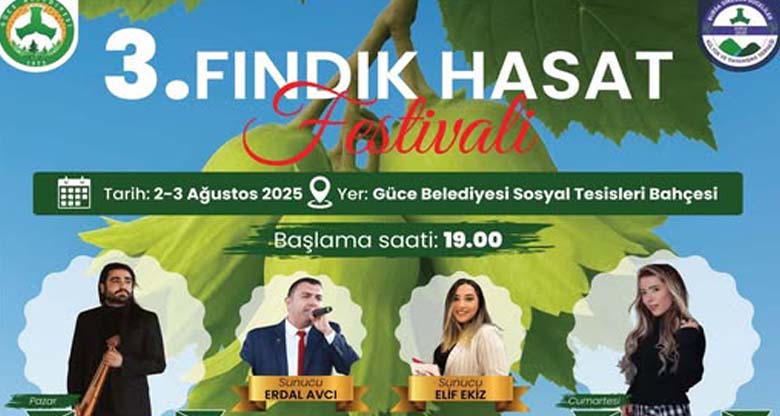 Güceliler Fındık Hasat Festivalinde Buluşuyor