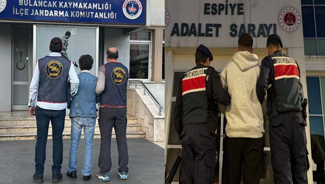 Bulancak ve Espiye’de 2 Kişi Tutuklandı!