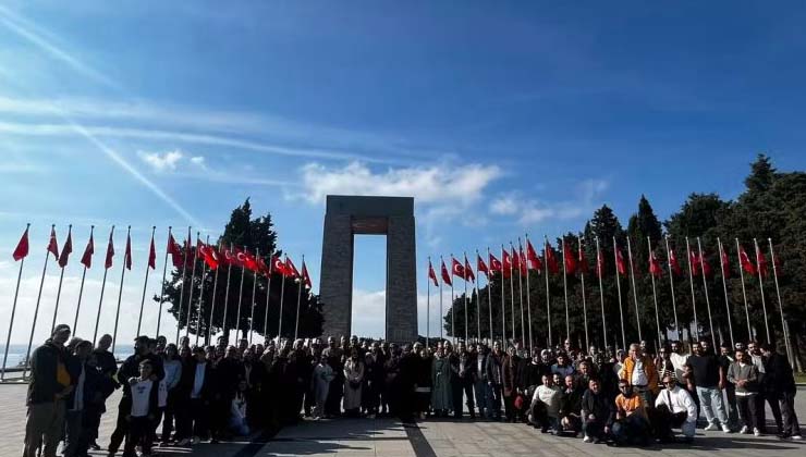 Çanakkale Şehitliğini Ziyaret Ettiler