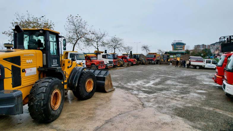 Bulancak Belediyesi Kış Hazırlıkların Tamamlandığı Bildirildi.