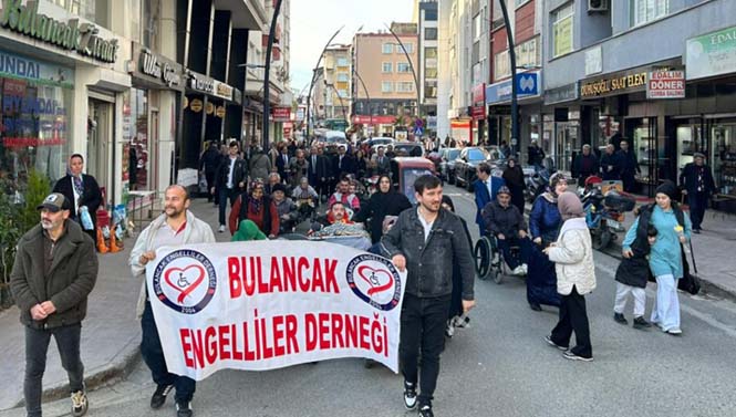 Engelliler Günü, Bulancak’ta yapılan etkinliklerle kutlandı.