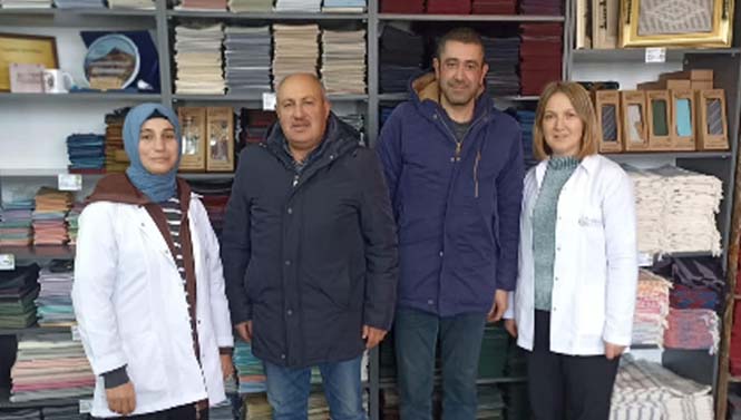 Tamzara Mahallesinden Kooperatife Anlamlı Ziyaret