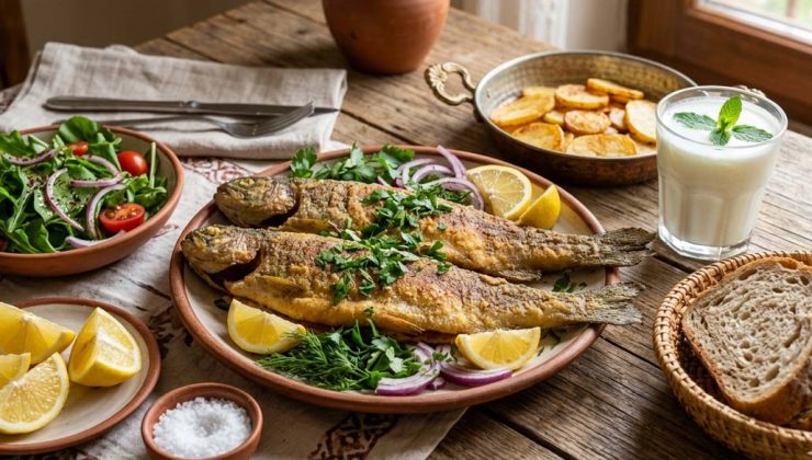 Mısır Unlu Alabalık Tava