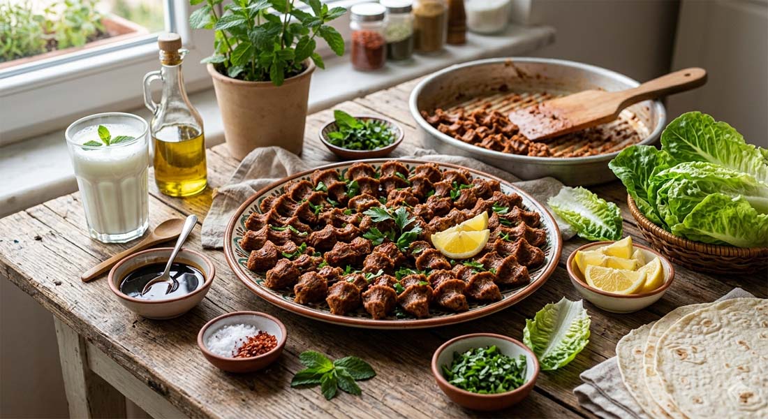 Etsiz Çiğ Köfte Tarifi