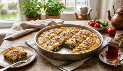 Ispanaklı Tepsi Böreği