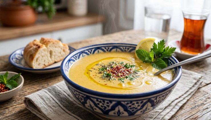 Sütlü Mercimek Çorbası Tarifi