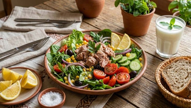 Ton Balıklı Salata Tarifi