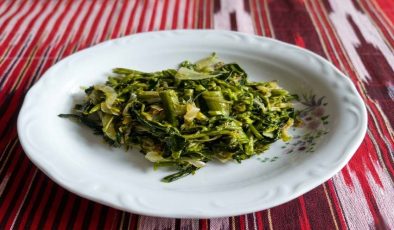 Pancar Çiçeği (Pürcek) Kavurması